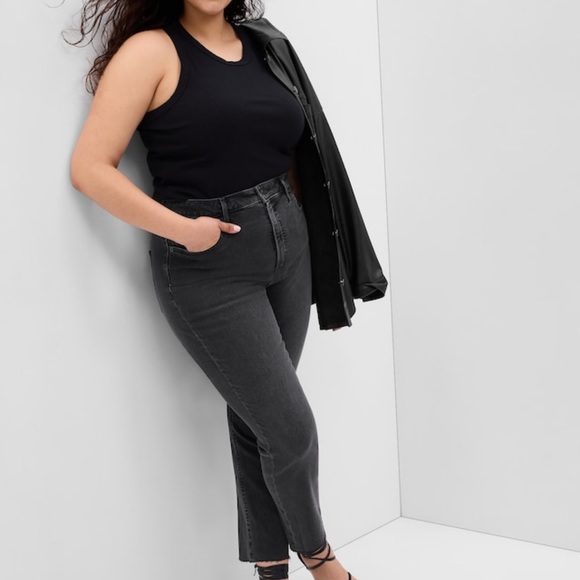 NWT GAP 29 Regular Sky High Rise Vintage Slim Jeans with Washwell - Picture 4 of 7